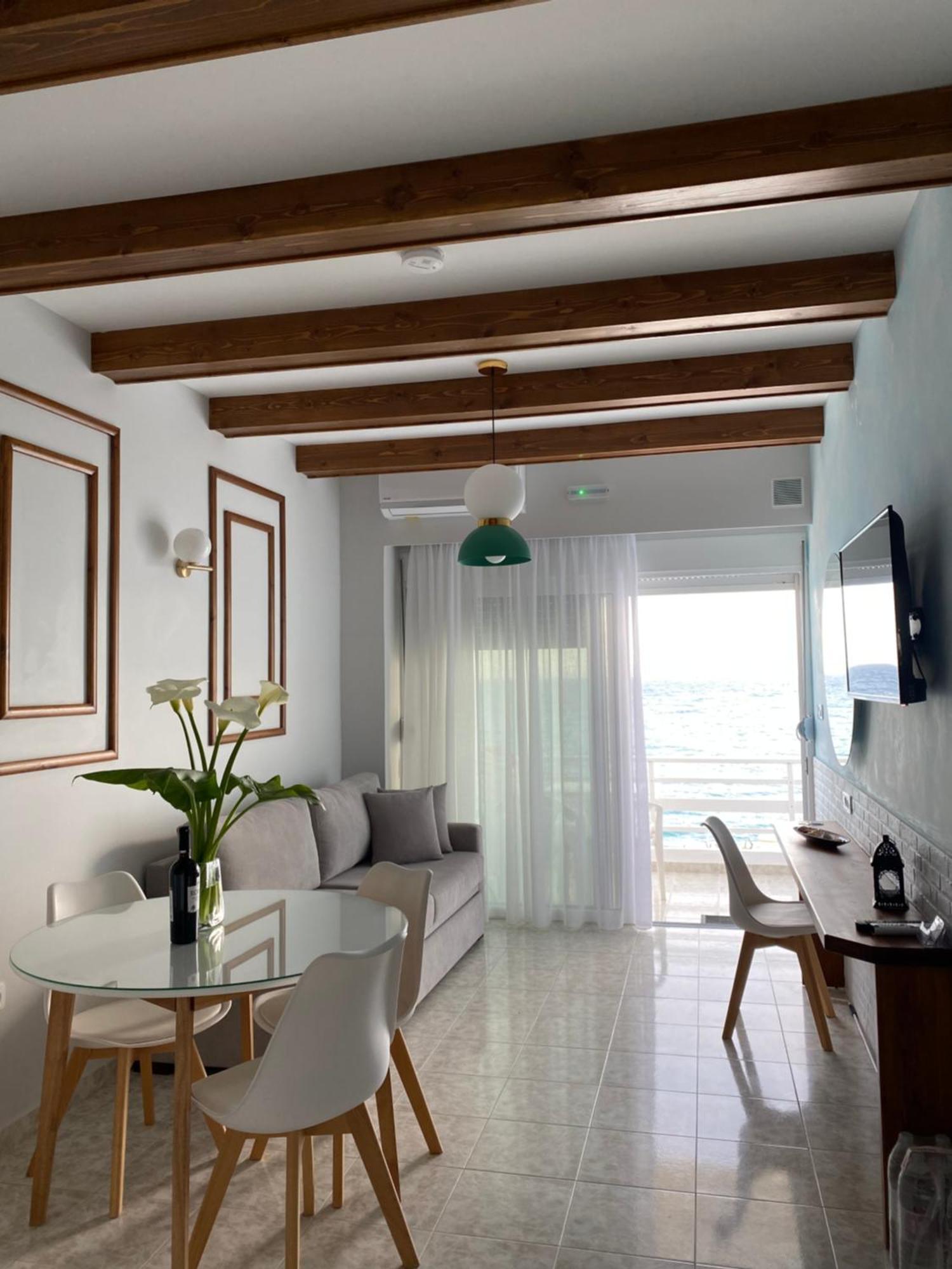 Skizenas Waterfront Apartments Haraki Esterno foto